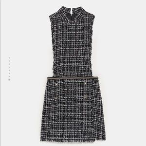 💗💗💗BRAND NEW zara tweed overall NEVER WORN